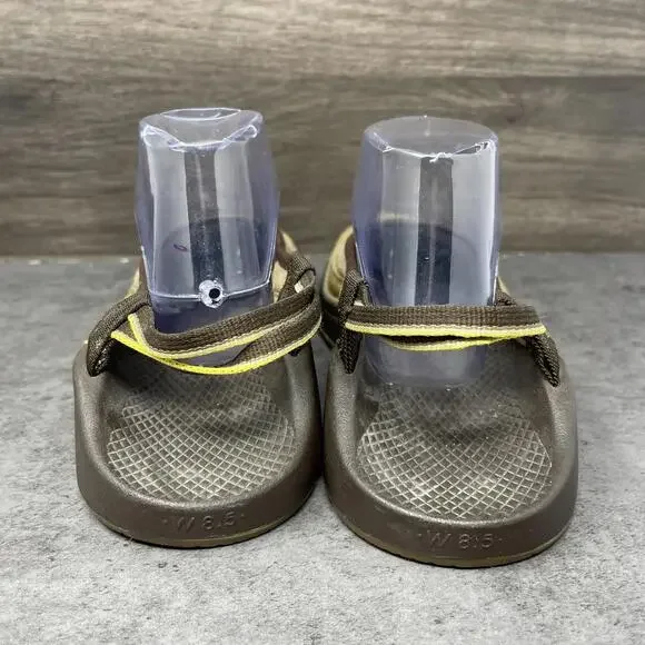 Chaco Devotee Slingback Sandals Womens Size 8.5 Slip On Brown Leather Closed Toe - Picture 6 of 9